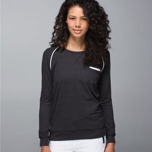 Lululemon Weightless Crew | Black | Size 6/8